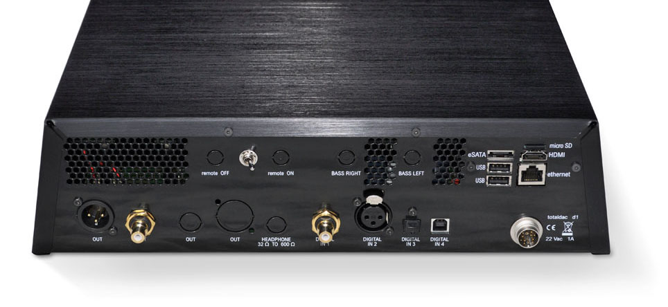 Totaldac d1-server rear