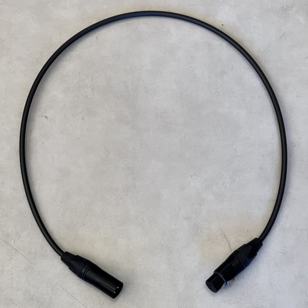 black XLR interconnect