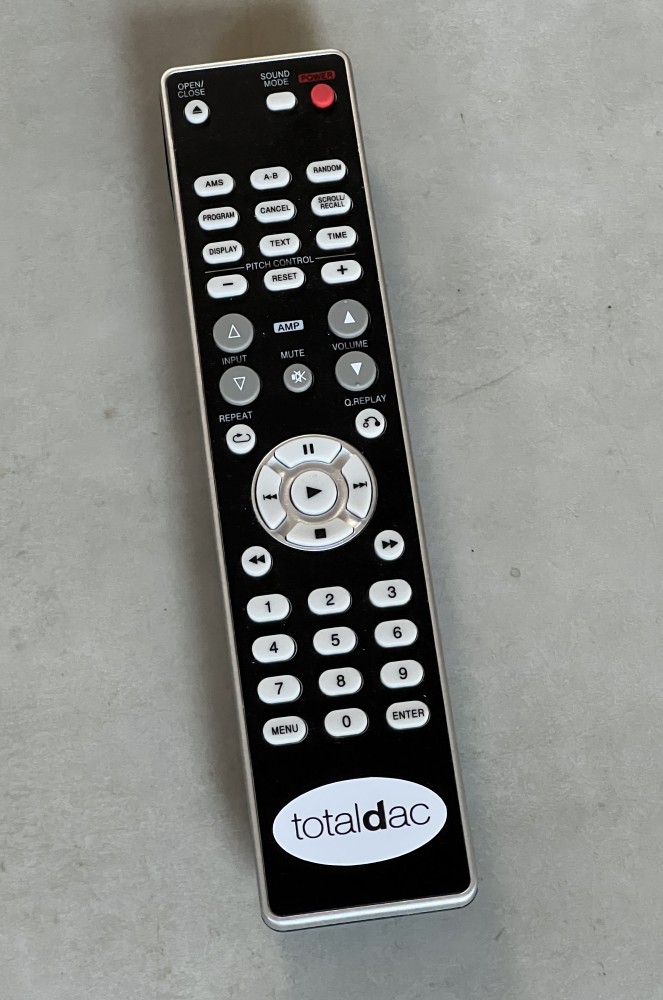 Totaldac d1-CD remote