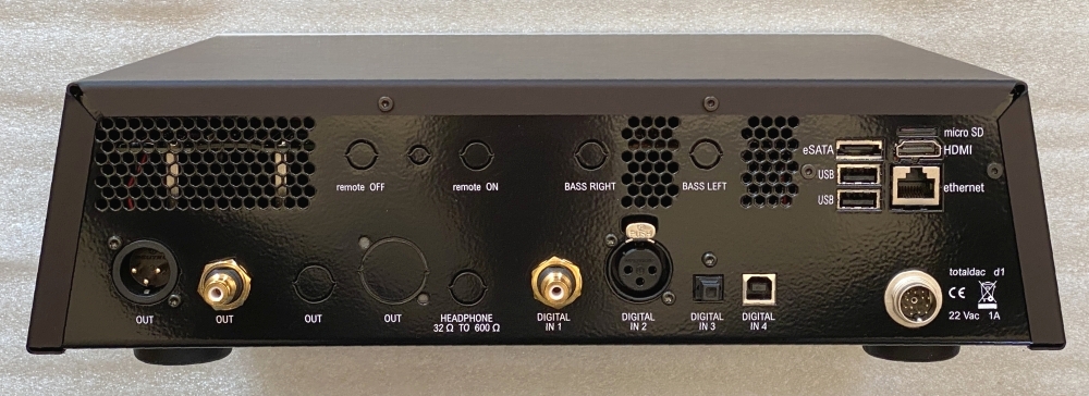 Totaldac d1-streamer-mk2 arrire