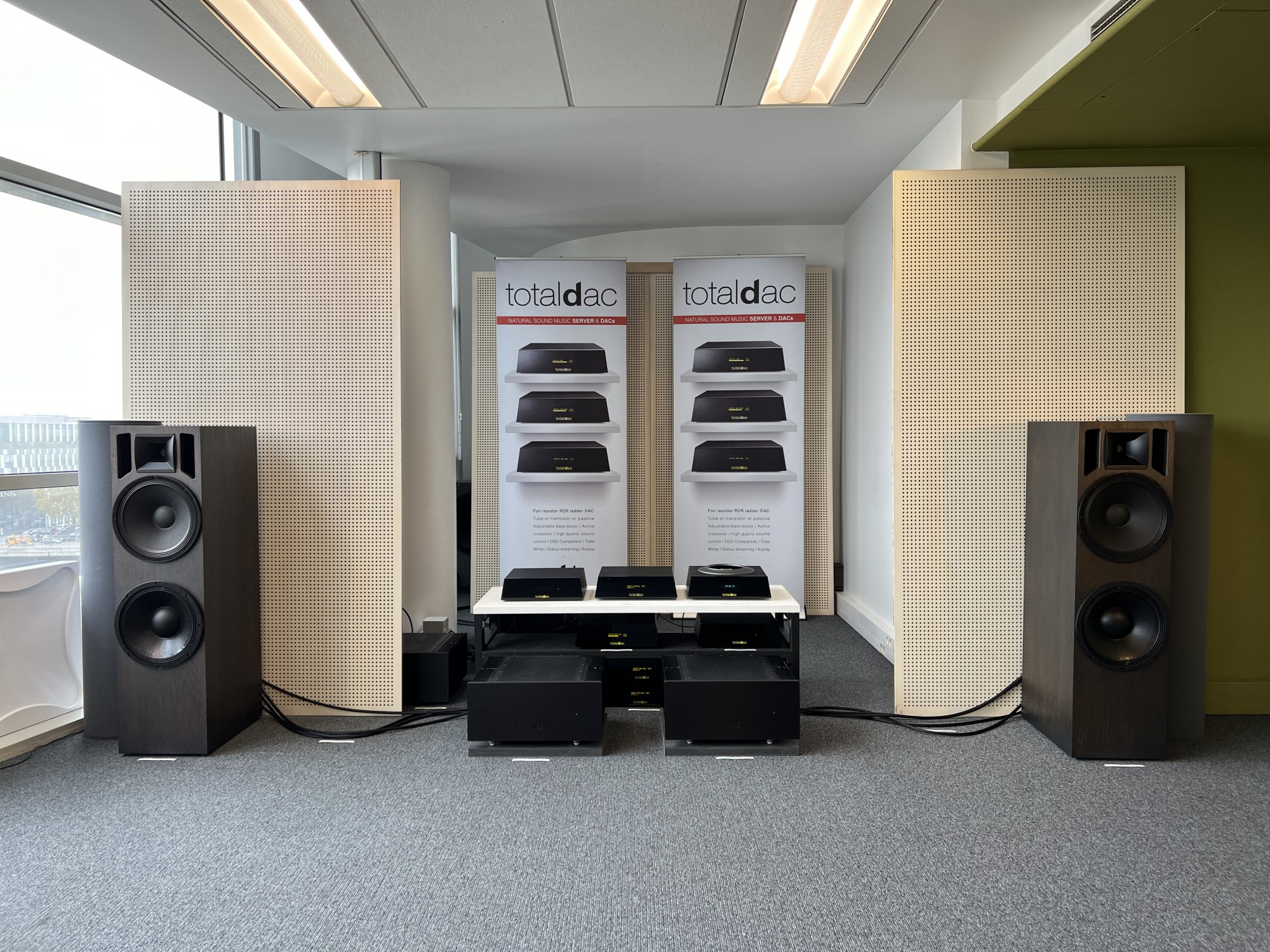 paris audio video show 2023 for totaldac