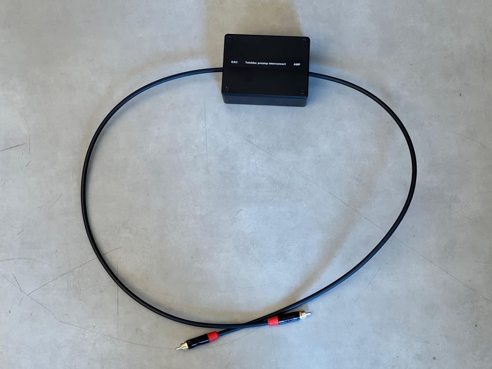 totaldac preamp interconnect